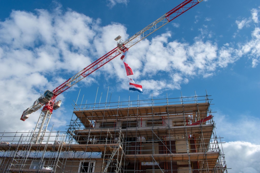 Hoogste punt viering Spaendonck Tilburg
