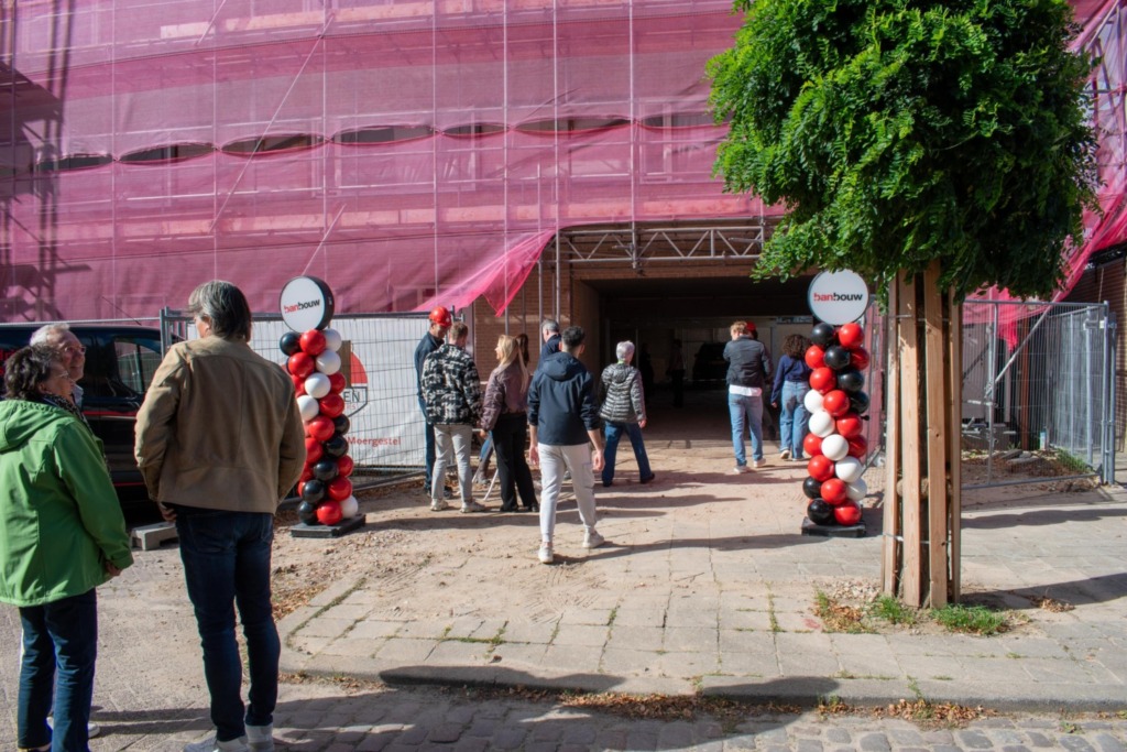 Hoogste punt viering Spaendonck Tilburg