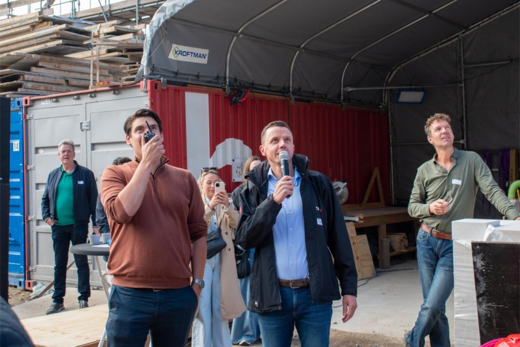 Hoogste punt viering Spaendonck Tilburg