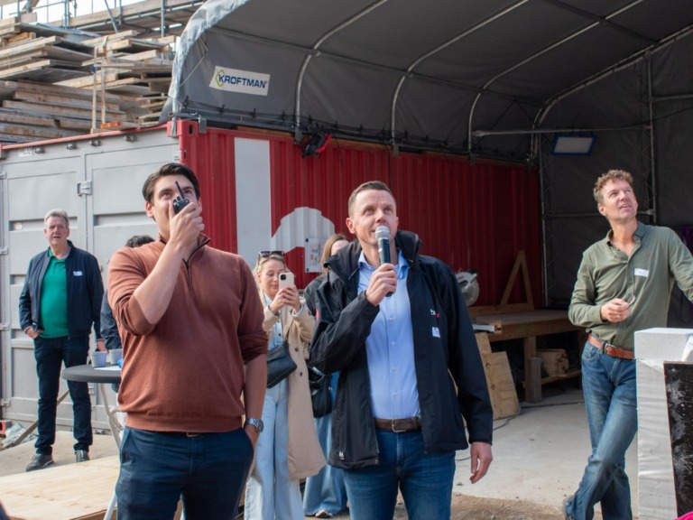 Hoogste punt viering Spaendonck Tilburg