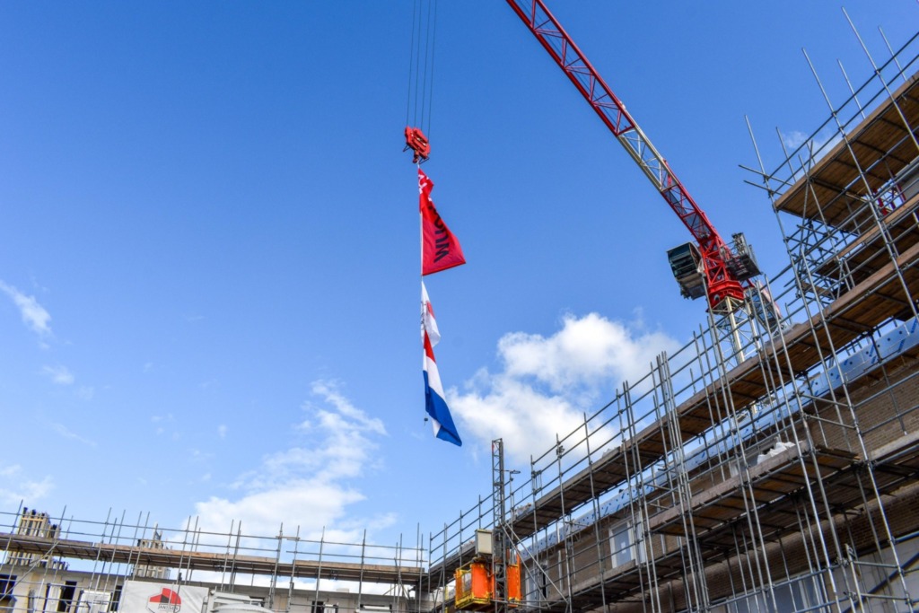 Hoogste punt viering Spaendonck Tilburg