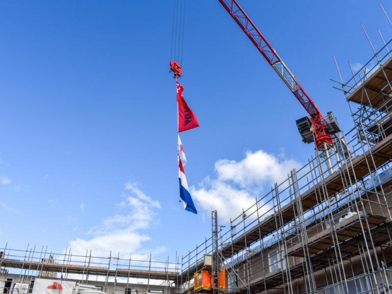 Hoogste punt viering Spaendonck Tilburg
