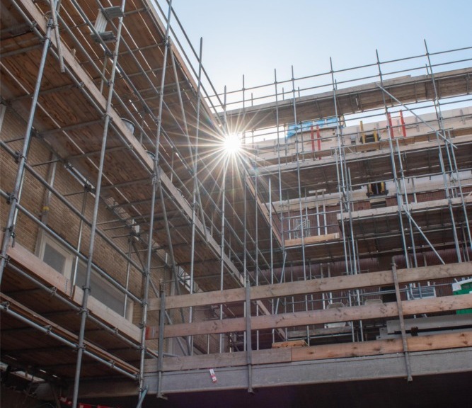 Hoogste punt viering Spaendonck Tilburg