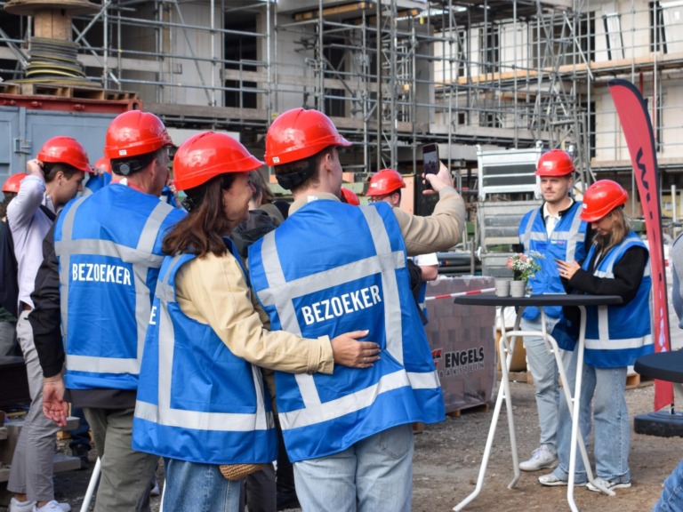 Hoogste punt viering Spaendonck Tilburg