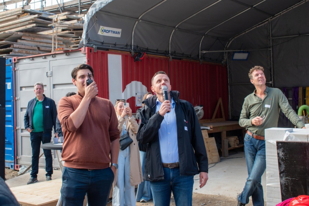 Hoogste punt viering Spaendonck Tilburg