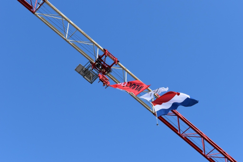 Hoogste punt viering Spaendonck Tilburg