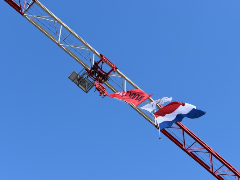 Hoogste punt viering Spaendonck Tilburg