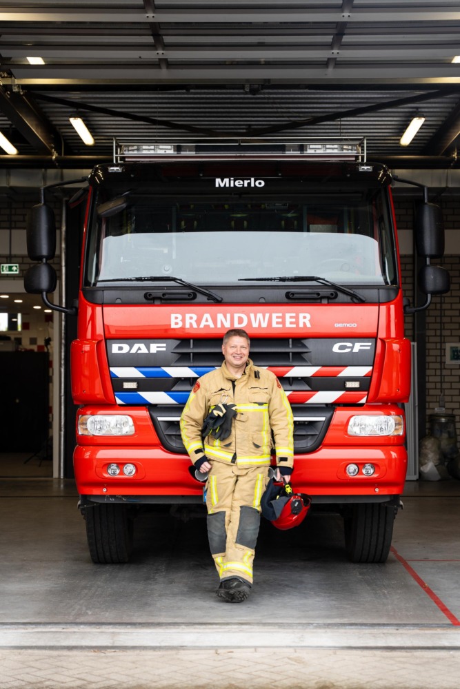 Het geheime talent van Erik - brandweerman - artikel AchterBan